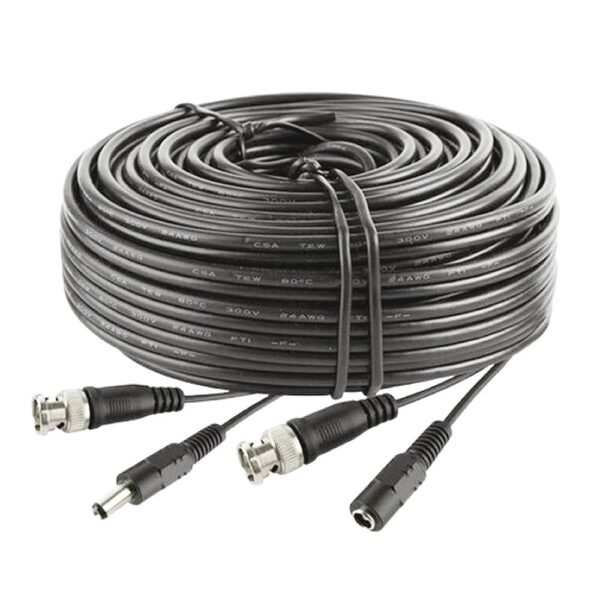 Sentry 40M/130 Feet BNC Video Power Cable For HD CCTV Camera DVR Security Surveillance System installation OEM | Home-CCTV