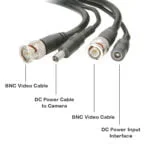 Sentry BNC Video Power Cable For HD CCTV Camera DVR Security Surveillance System installation OEM | Home-CCTV