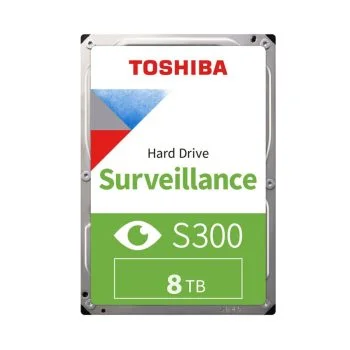 Toshiba S300 8TB 3.5" SATA Hard Drive Surveillance Storage - CCTV Kits - CCTV Cameras | Home CCTV