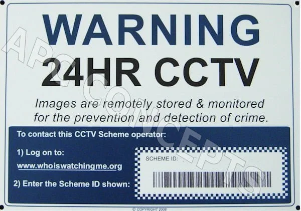 cctv warning sign - cctv kits, cctv camera