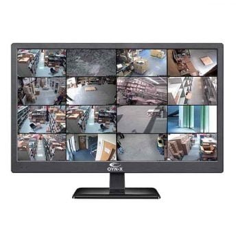 Oyn-x 21.5" LED CCTV Monitor 1080p HDMI BNC 1920 x 1080 - Split screen display - Home CCTV Systems