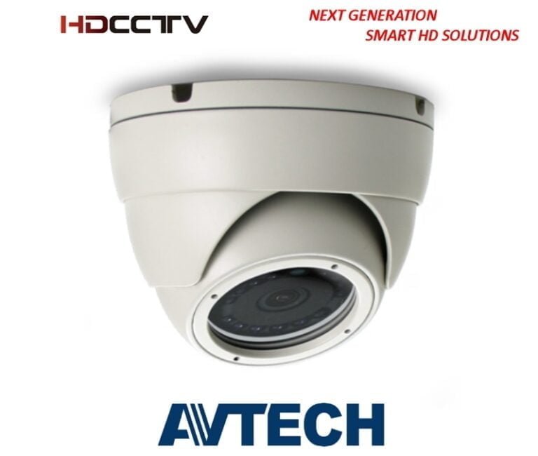 Avtech HD-TVI 1080P IR Dome Camera HDTVI 3.6mm Lens DG104A