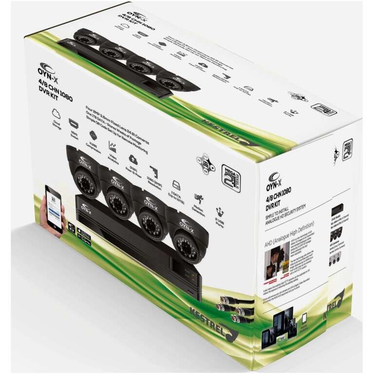 OYN-X KESTREL CCTV Kits | 5MP 1080P HD Dome Camera | 16 Channel DVR - CCTV systems - cctv kits | cctv cameras | home cctv systems