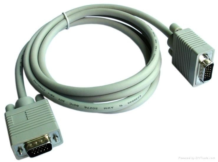 2m VGA Cable Male to Male | Home-CCTV