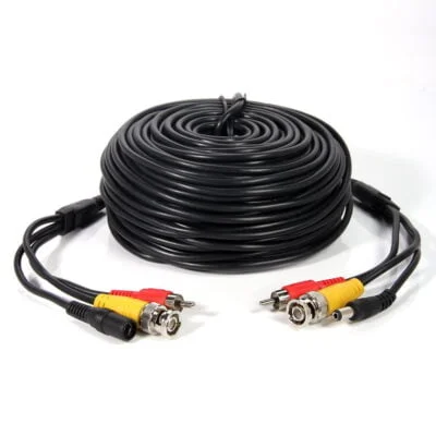 40m CCTV Camera cable with Audio Video connection