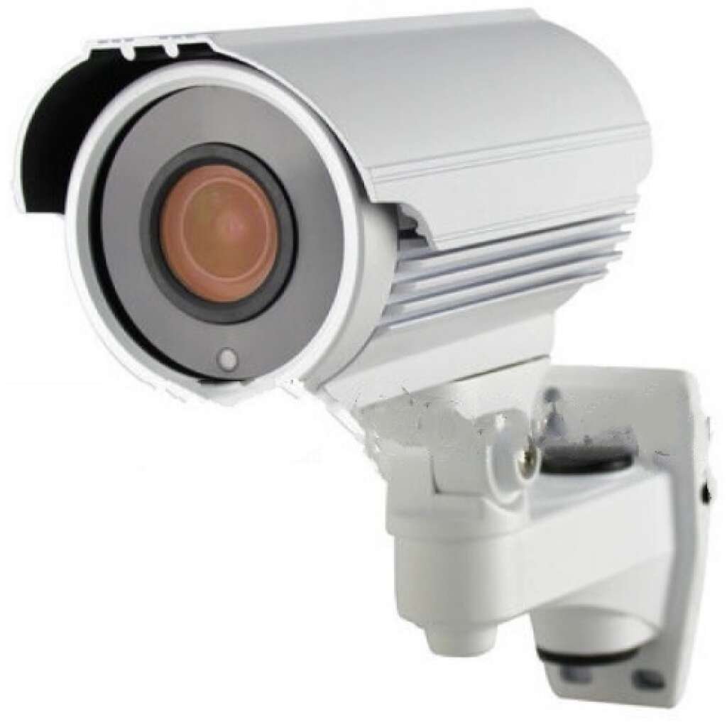 (4 in 1) 1080P Bullet CCTV Camera motorised varifocal lens - White Colour
