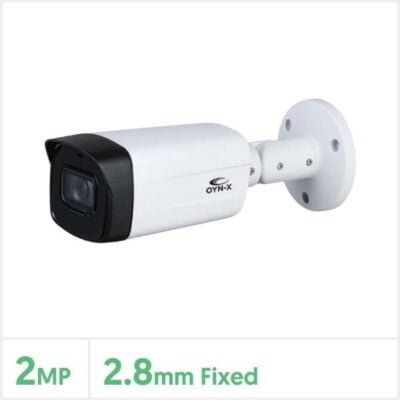 Eagle 2MP Fixed Lens HDCVI IR Bullet Camera (White)