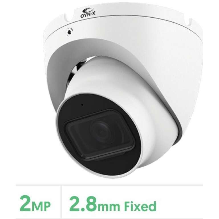 Eagle 2MP Fixed Lens HDCVI IR Turret Camera (White)