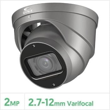 Eagle 2MP Varifocal Motorised Lens HDCVI IR Turret Camera (Grey)