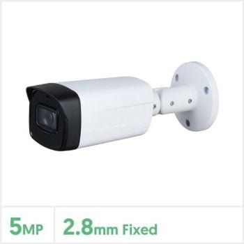 Eagle 5MP Fixed Lens HDCVI IR Bullet Camera (White)