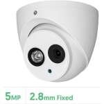 Eagle Turret Camera 5MP Fixed Lens HDCVI IR with 50m IR Range (White)