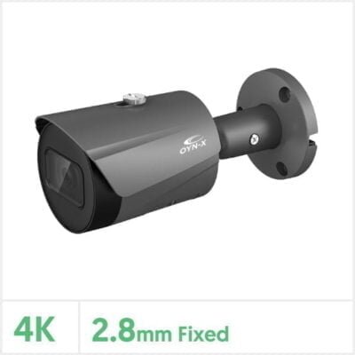Eagle 4K/8MP Fixed Lens Lite IR Network Bullet Camera (Grey)