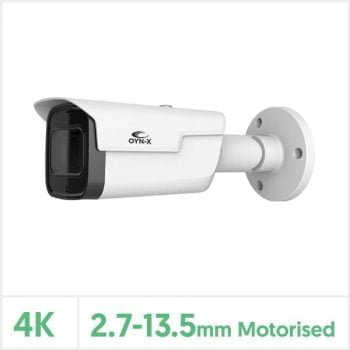 Eagle 4K/8MP Varifocal Motorised Lens Network Bullet Camera (White)