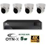 OYN-X Kestrel IP CCTV Kit 5MP HD camera 4ch NVR IP kit