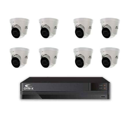 OYN-X Kestrel IP CCTV kit 5MP HD camera 8 channel NVR | Home-CCTV