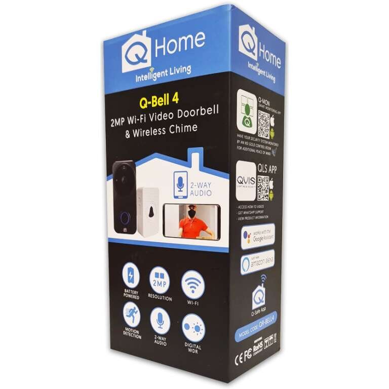 2mp Wireless Doorbell Camera / WiFi Video Doorbell with Chime