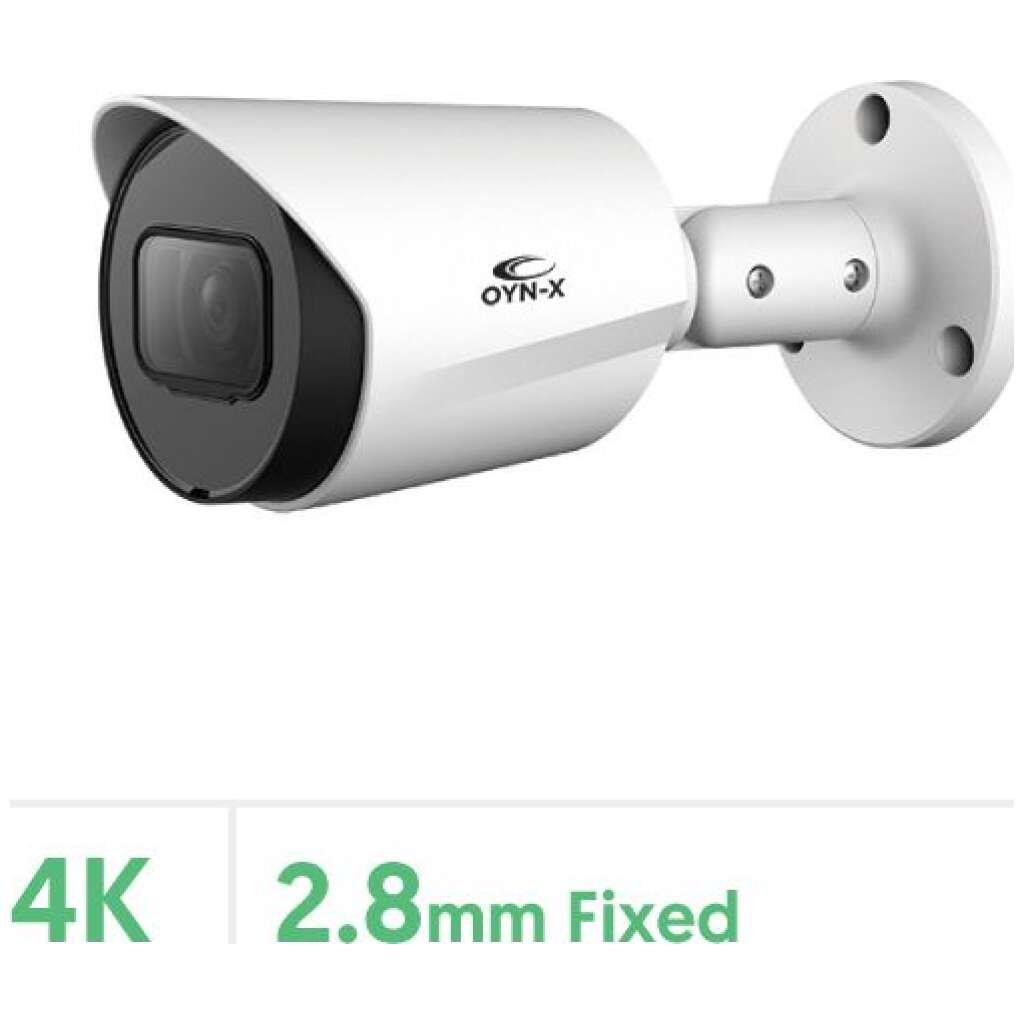 Eagle 4K/8MP Fixed Lens CCTV Bullet Camera (White) - CCTV Cameras | CCTV Kits | Home CCTV