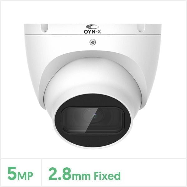 Eagle 5MP Fixed Lens Starlight HDCVI IR Turret Camera (White)