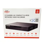 Eagle NVR 4 Channel 4K/8MP Compact 4POE (No storage)