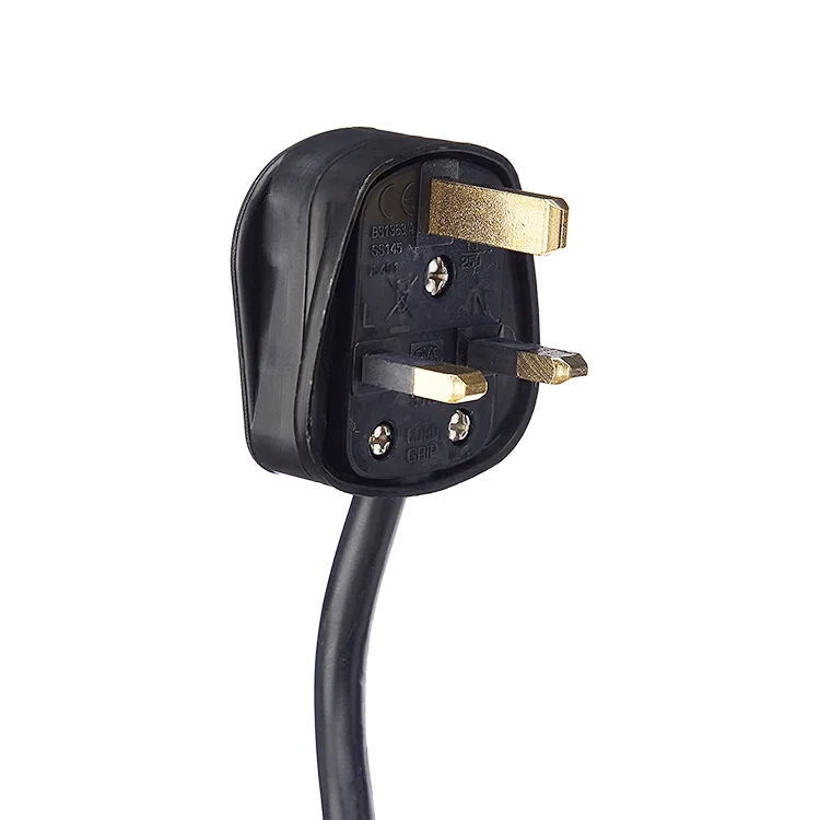 PRO ELEC - PL12984 - 2m 13A 6 Gang Power Extension Lead with Surge Protected - Black