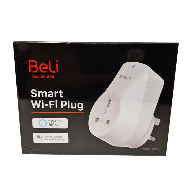 TENDA BELI SP6 Smart WiFi Plug - Voice Assistant / App Control