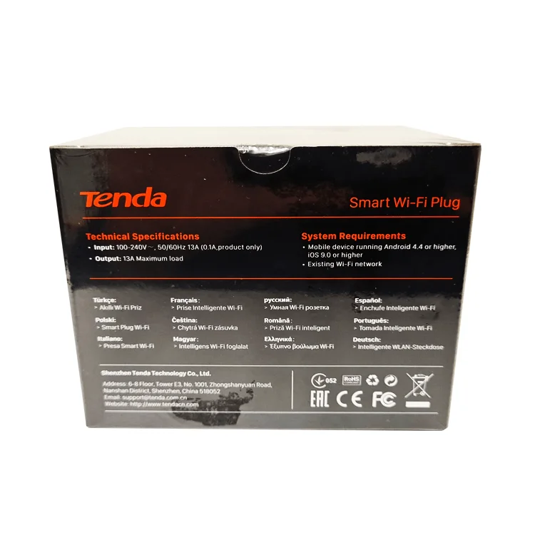 TENDA BELI SP6 Smart WiFi Plug - Voice Assistant / App Control