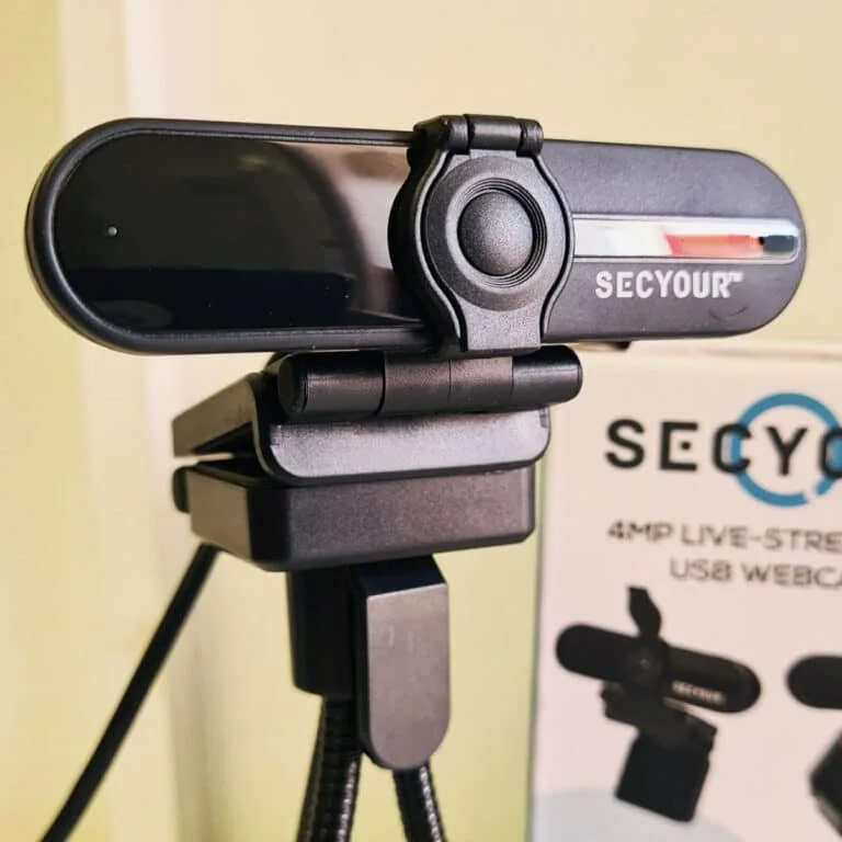 SECYOUR 4MP / 1080p Live streaming webcam