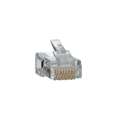 CAT5E RJ45 Connector Network Cable Connector - 100 pcs pack