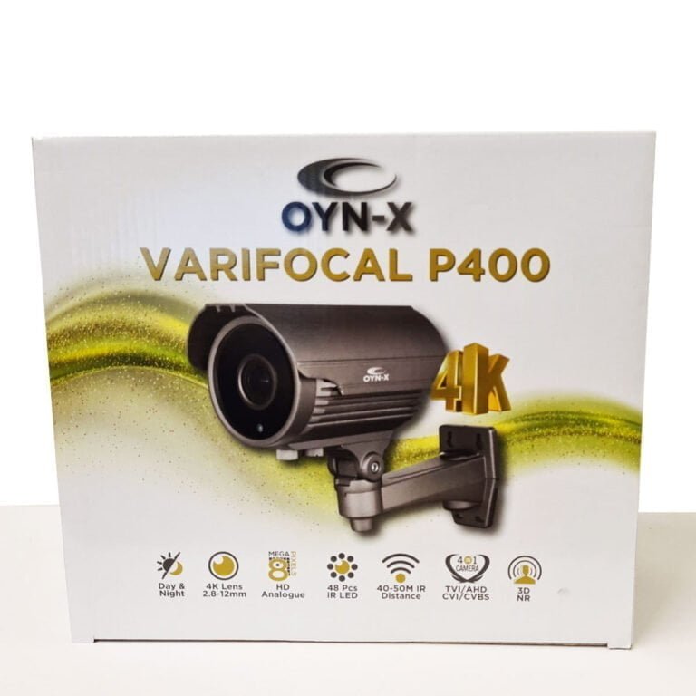 OYN-X 4K Bullet Varifocal P400 CCTV Camera 48pcs IR LED