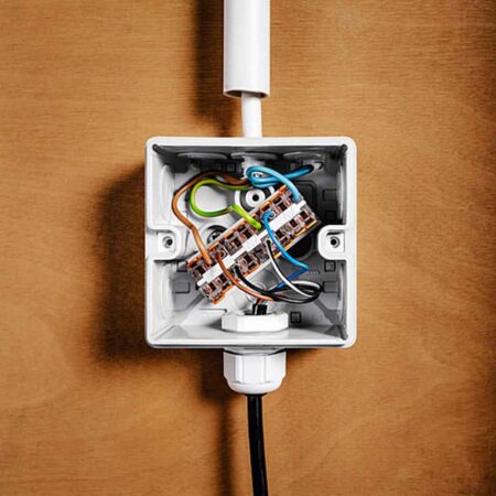 Abox SL-4² Junction Box - IP66 Rated, 5-Pole Screwless Terminal, 4mm² - Heavy-Duty Outdoor Use - Home-CCTV