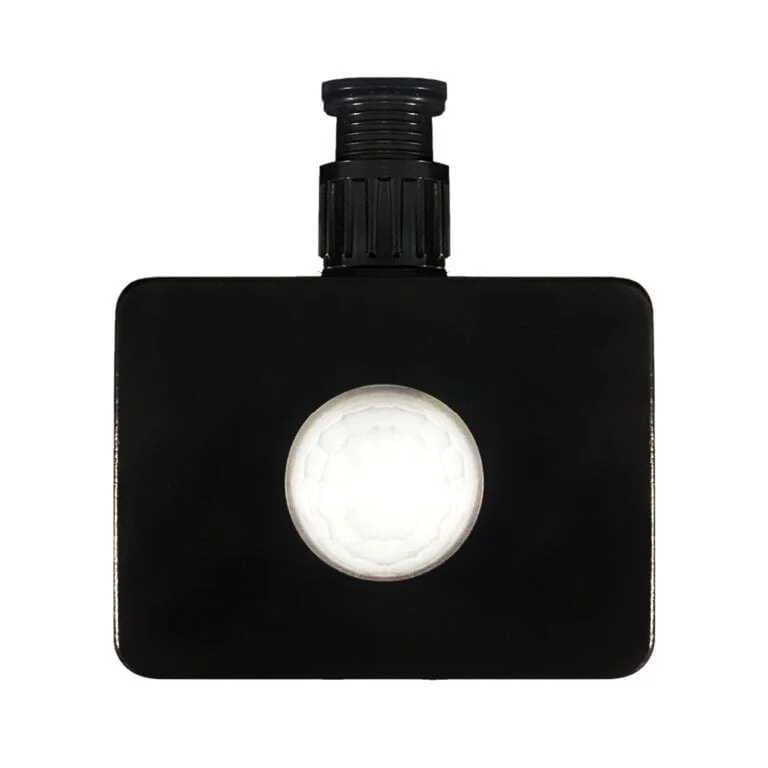 PIR Infrared Motion Sensor - QFlood PIR Dial Switch - 120° Detection Range - Adjustable - Outdoor Day Night