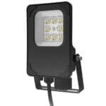 10W LED Flood Light Residential QFlood - IP66 - IK08 - 1450 lm - Tri Colour 3K, 4K, 6K