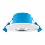 Scorch SFR Lite Fire Rated Downlight 4w/6w/8w, 2700K/3000K/4000K/6000K, White Bezel - All-in-one Multi-power