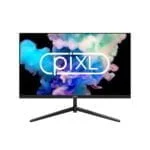piXL CM215F17 21.5" inch Frameless Slim LED Monitor, Full HD 1920 x 1080, 5ms Response Time, 75Hz Refresh Rate, VGA / HDMI, 16.7 Million Colour Support, Black Colour - home-cctv