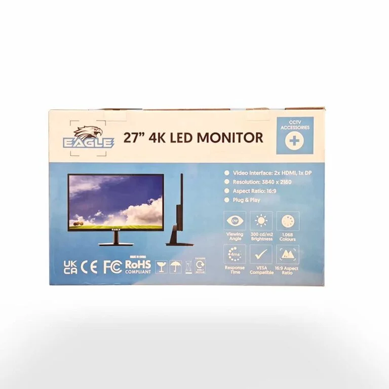 Eagle 27" inch 4k LED Monitor CCTV Monitor