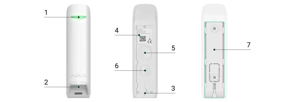 Indoor motion hot sale detector alarm