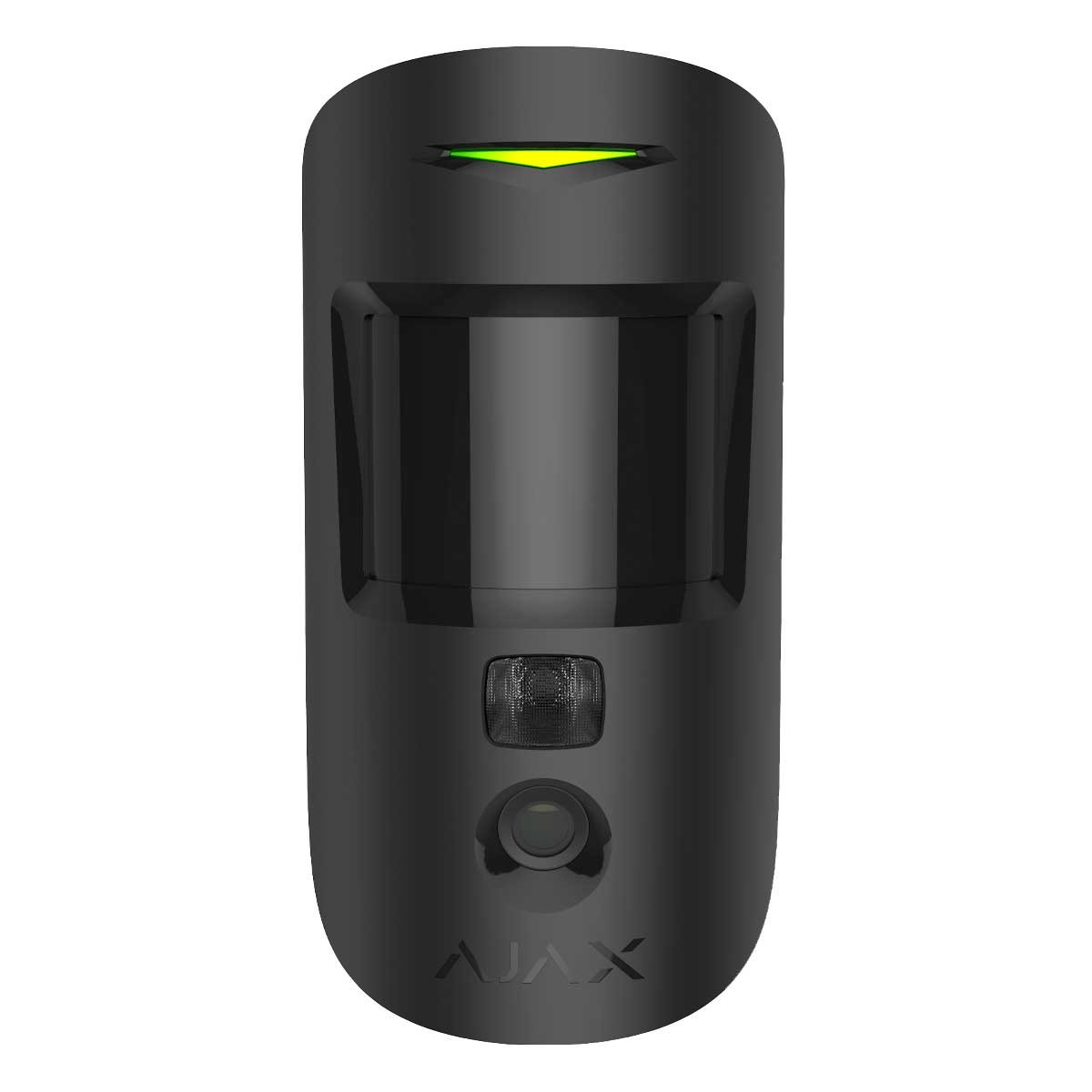 Ajax MotionCam Black Wireless Motion Detector With Camera Alarm System