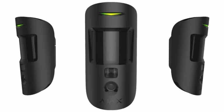 Ajax MotionCam (Black) Wireless Motion Detector with Camera Alarm System Overview - home-cctv