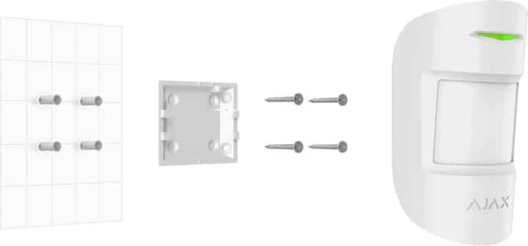 Ajax MotionProtect (Black) PIR Motion Detector Wireless Security Alarm System - Installation