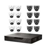 OYN-X Eagle CCTV Kits 16 Channel DVR - 5MP IR Turret Camera - Penta-Brid (AoC)