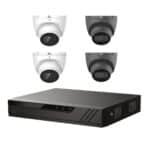 OYN-X Eagle CCTV Kits 4 Channel DVR - 5MP IR Turret Camera - Penta-Brid (AoC)