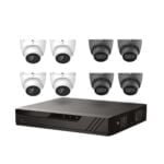 OYN-X Eagle CCTV Kits 8 Channel DVR - 5MP IR Turret Camera - Penta-Brid (AoC)