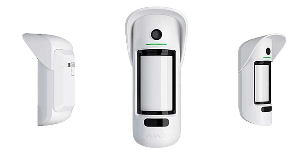 Ajax MotionCam Outdoor (White) Wireless Motion Detector Sensor with a photo camera to verify alarms- One of the best Wireless Alarm System