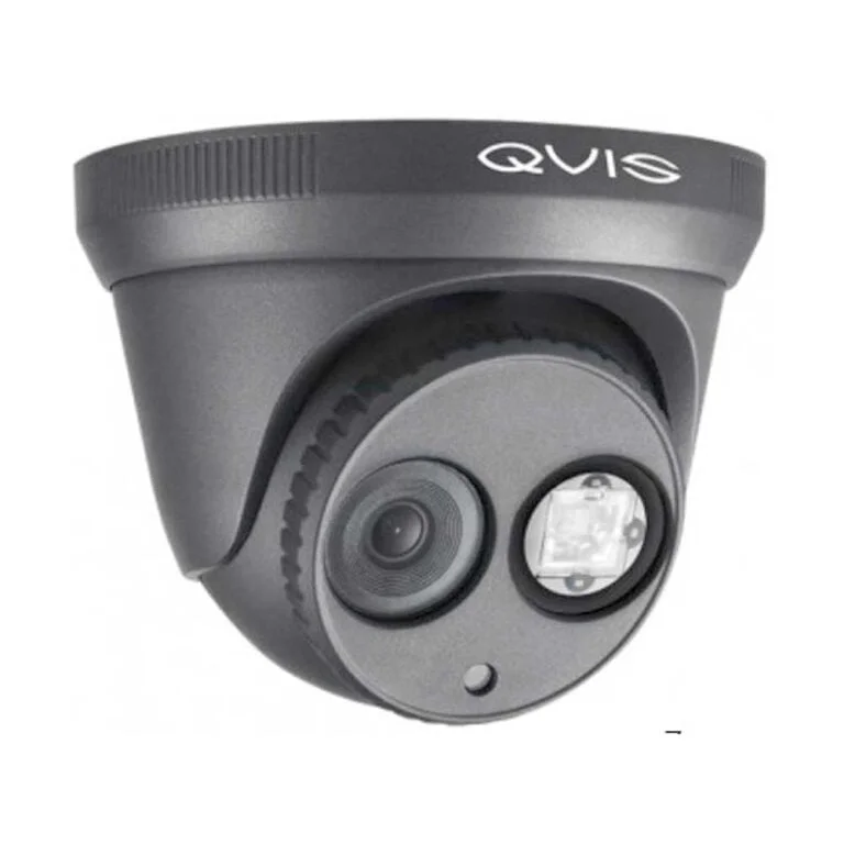 Qvis 2MP 1080p 4 in 1 CCTV Dome Camera Fixed Lens Turret 2.8mm 30m Range (Grey) | Home-CCTV