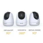 Tenda CP7 Security Pan Tilt Camera 4MP Home Security IP CCTV Camera Wireless WiFi Smart Camera 360 Degree Coverage
