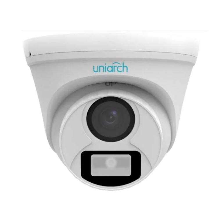 Uniarch 5MP ColourHunter HD 2.8mm Fixed Lens Analogue Turret CCTV Camera 24/7 Colour | Home-CCTV
