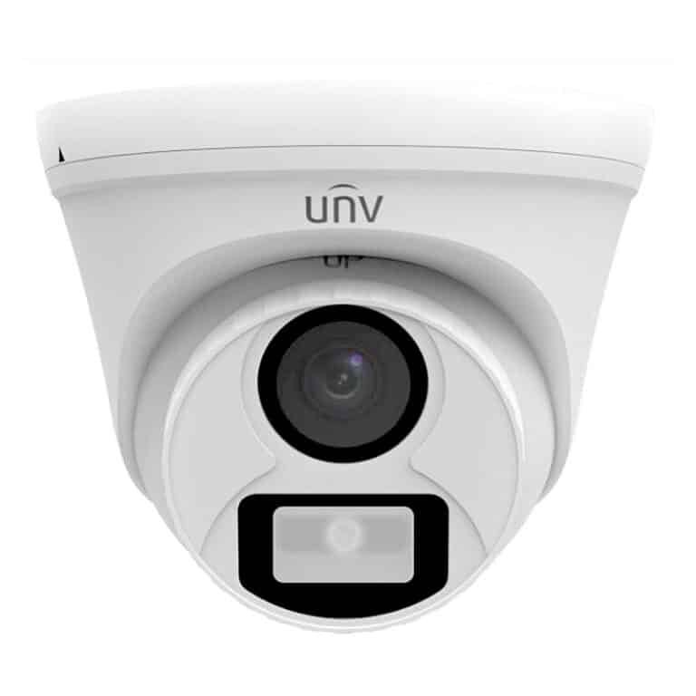 Uniview 2MP ColourHunter HD 4.0mm Fixed Lens Analogue Turret CCTV Camera 24/7 Colour | Home-CCTV