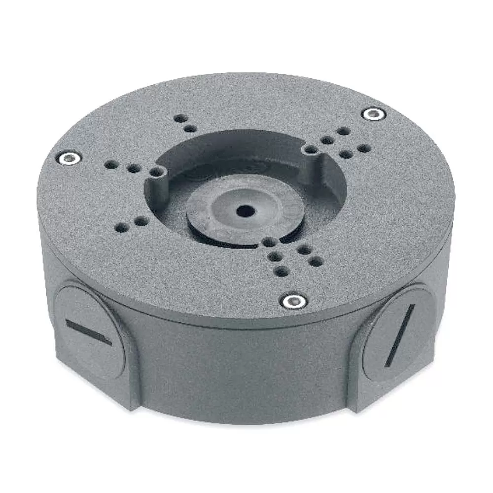 Eagle Water Proof Junction Box (Grey) - Cable Management Ring for Turret / Dome CCTV Cameras | Home-CCTV