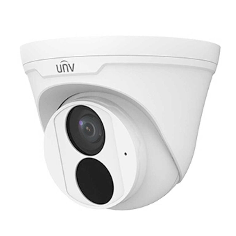 Uniview EASYSTAR 8MP HD Turret Network Camera with Built in Mic - IR Fixed Lens 2.8mm - White - CCTV IP Camera Eyeball - secondary image 2 | Home-CCTV