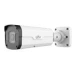 Uniview LightHunter 8MP HD IR Bullet Network Turret Camera with AI and Motorised Lens 2.8 - 12mm - White | Home-CCTV